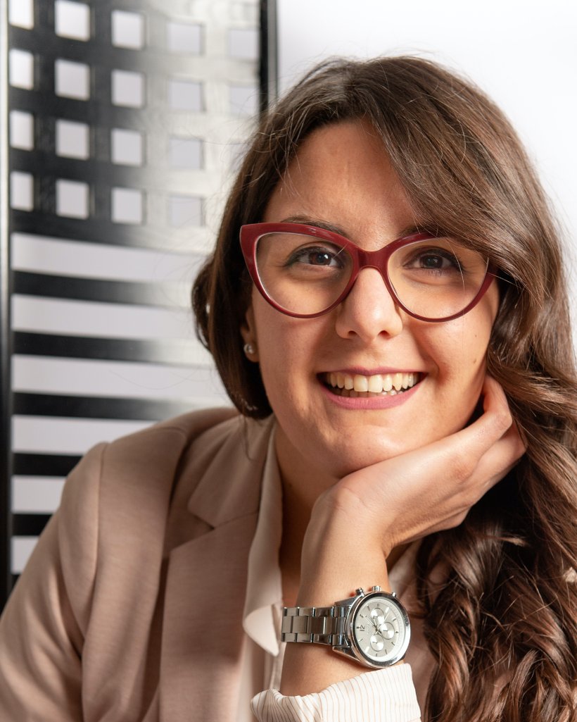 Ritratto di Gloria Chiocci, fondatrice di UXforKids