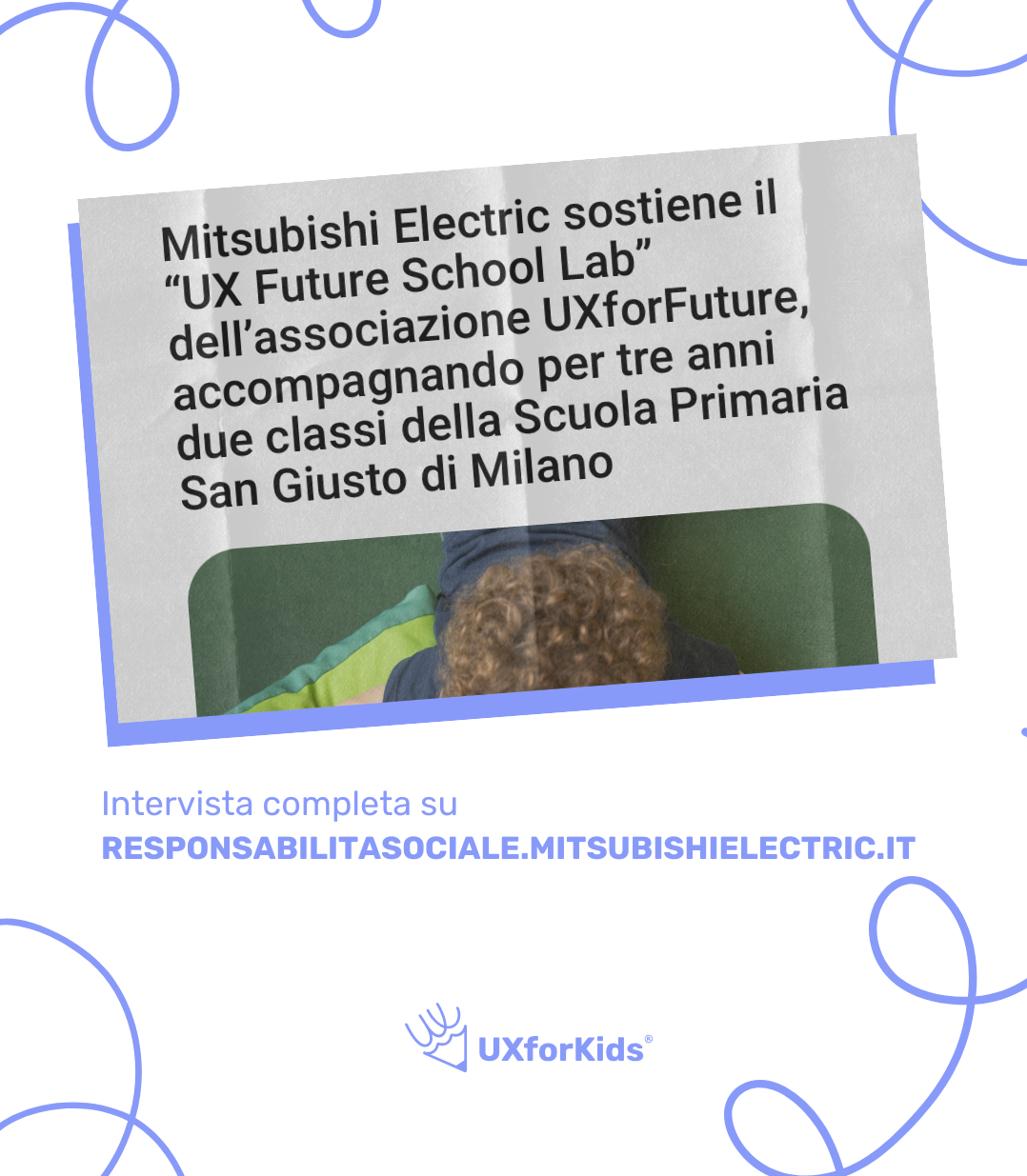 UX Future School Lab: il nuovo progetto triennale con Mitsubishi Electric e UXforFuture APS